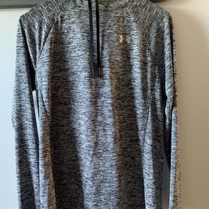 Grey under armour top